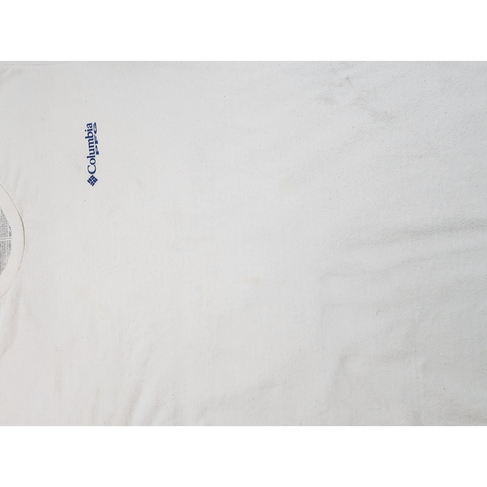 Columbia PFG Mens White Graphic T-Shirt Marlin American Flag Size Large - Picture 9 of 10